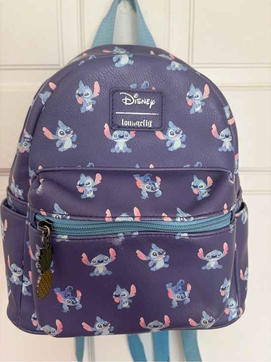Loungefly Lilo & Stitch Mini Purple Backpack main image 6